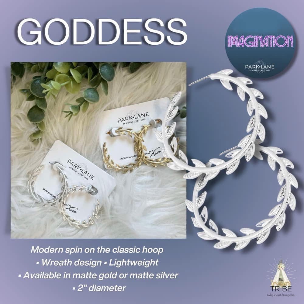 Park Lane *Retired* Goddess Wreath Hoop Earrings - GOLD